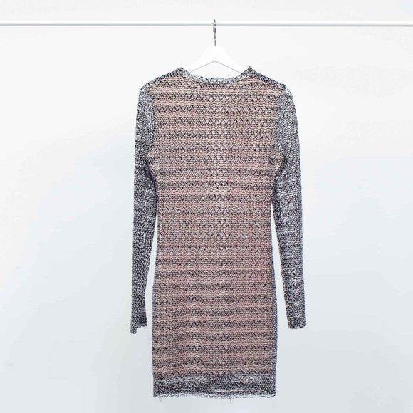 Winter Kate Sheer Knit Dress with Sequins - Picture 2 of 3